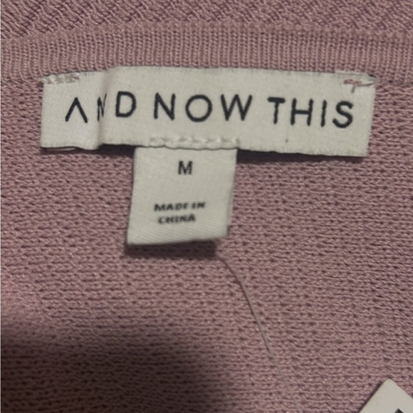 And Now This Women's Cap Sleeves Cropped Top T-Shirt Size Medium NWT - Picture 7 of 9